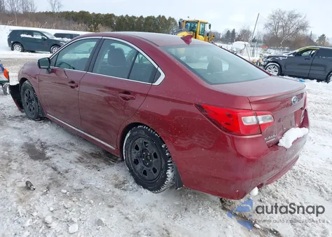 2017 Subaru Legacy 2.5I Sport from USA, damaged, VIN 4S3BNAS62H3014218